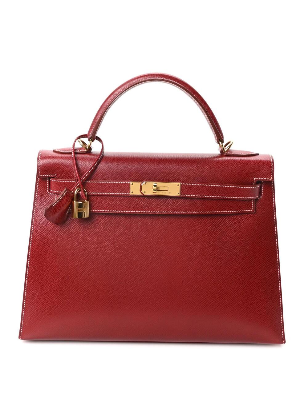 Hermes Veau Grain Lisse Kelly Sellier #369672H11B